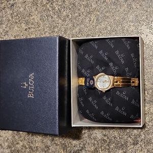 Bolova ladies gold watch